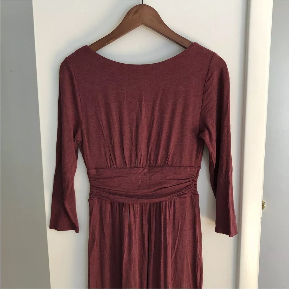 Anthropologie Maeve Wrap dress berry Small - Picture 5 of 12